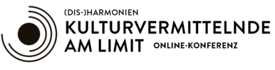Logo (Dis-)Harmonien Konferenz: Kulturvermittelnde am Limit
